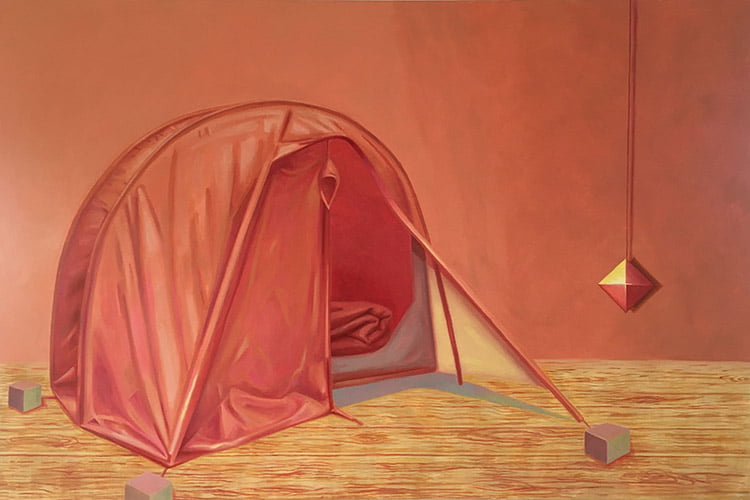 Wir brauchen nichts 2017 Öl und Acryl auf Leinwand, 120 x 185 cm